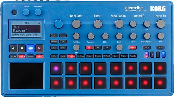 Ремонт синтезатора Korg Electribe2-Bl